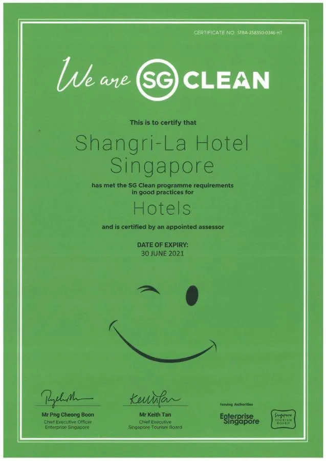 Shangri-La Apartments - SG Clean Singapour